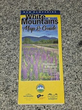 WHITE MOUNTAINS NEW HAMPSHIRE TRAVEL VISITOR ATTRACTIONS GUIDE MAP NH 2023 picture