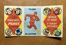 1966 Topps Foldees #41 Flash in Action, G/VG, Crease picture