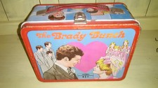 Vintage The Brady Bunch Thermos Metal Lunchbox Lunch Box (NO Thermos) picture