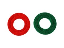 Car Battery Terminal anti Corrosion Washers, Red Green Fiber Washers, picture