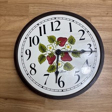 Vintage Seth Thomas Electric Wall Clock, 9.5” Face, No 9402-901 Bountiful 7/1979 picture