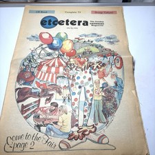 Vtg Etcetera Orange County Fair Newspaper July 25 ‘76 Gossip Column Sun. Record picture