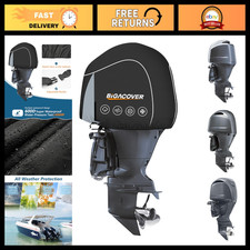 for Yamaha F150 F175 F200 B-Series Outboard Motor Cover, 600D Oxford Cotton picture
