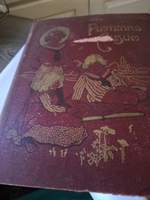 ANTIQUE EDWARDIAN ALBUM W/65 EARLY 1900'S POST CARDS, SOME BLACK& WHITE PICTURES picture