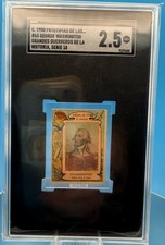 1900 Fototipias President George Washington SGC 1 Serie 18 #65 General George picture