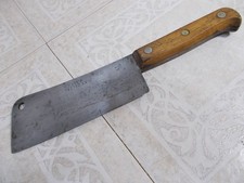 Vintage 1940'S  CASE'S TESTED XX Meat Cleaver, Chopper 6.5