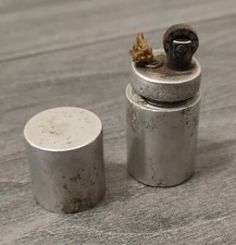 Vintage Original WW2 Cigarette Lighter  Half Penny Farthing picture