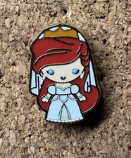 Pink A La Mode Little Mermaid Micro Disney Pin Ariel Wedding CHASER LE 250 PALM picture