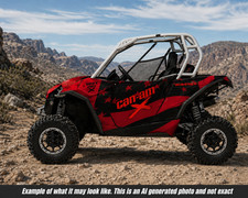 2013-2016 Can Am Maverick 1000 R  OAGFX Racing Graphics Kit  D69-3 USA Flag picture