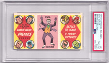 1966 Comic Book Foldees #21 EVIL JOKER / BRONCO / SKATER PSA 8(MC) picture