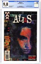 Alias #1 CGC 9.8 2001 4687036019 1st app. Jessica Jones picture