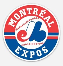 Montreal Expos Sticker - former MLB Vintage baseball team Canada  picture