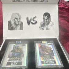 Capcom Street Fighter II ChampionEdition SMC Silver Variant LE Ken Balrog 96/100 picture