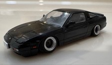 Custom 1/64 TLV-NEO Nissan 180SX lowered with deep-dish wheels picture