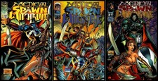 Medieval Spawn/Witchblade #1-3 Complete Avg. VF Cond. 1st Prints (Image, 1996) picture