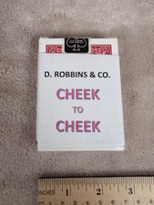 RED Bicycle CHEEK TO CHEEK Magic Card Trick Deck NEW picture