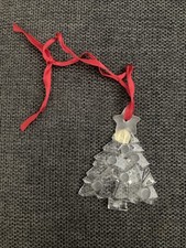 Vintage Tiffany & Co. Crystal Christmas Tree Ornament picture