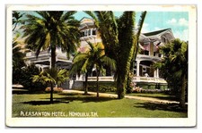 Early 1910s - Pleasanton Hotel - Honolulu, Hawaii Postcard (UnPosted) picture