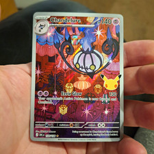 Pokemon 30th anniversary Chandelure Trainer Gallery Full Art mint nintendo picture