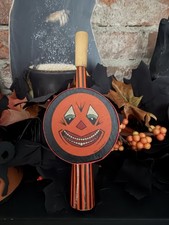 Scarce Vintage/Antique 1930s Halloween German Drum/Whistle Noisemaker Near mint picture