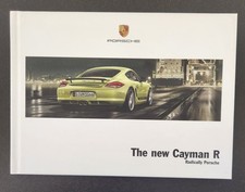 2011 Porsche Cayman R Sales Brochure Hardcover Book picture