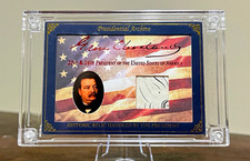Grover Cleveland Presidential Relic /99 1887 Rear Admiral Commission POTUS picture