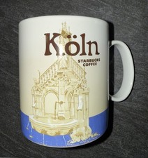 Starbucks Köln (Cologne) City Coffee Mug 16 fl oz 473 ml White/Blue picture