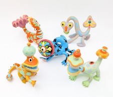 Super Rare Jim Woodring Capsule Toy Figure Set of 5 Sony Creative Collectibles picture