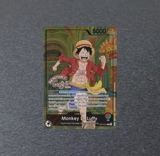 One Piece Card Game Monkey D. Luffy OP13-001 PROMO Musée Grévin  picture