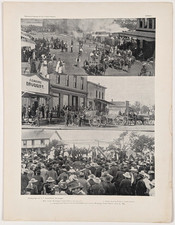 1890 CREEK NATION - MUSKOGEE - INDIAN TERRITORY - Printed Photograph Print picture