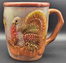 TII Thanksgiving Coffee Mug Featuring A Turkey picture