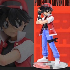 Pokemon Ash Ketchum Red 8cm 3.15in Action Figure PVC Anime Collectible picture