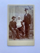 Antique Cabinet Photo Group Portrait W. A. Keagy Newport PA c1890s picture
