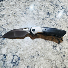Olamic WhipperSnapper Bolster Lock-Rare Custom Mike Irie Compound Grind CPM20CV picture