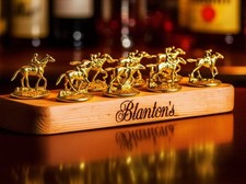 Blanton's Bourbon Horse Cork Stopper Display- Small Compact Size picture