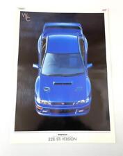 Subaru Impreza 22B-Sti Ver Poster Catalog picture