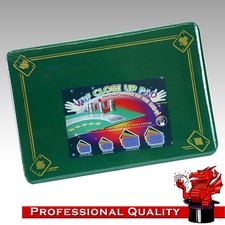 VDF Magicians Close Up Pad / Mat /  Green with Aces - Magic - Standard Size picture
