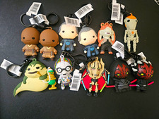 Star Wars Mystery Keychain Lot 11pc Darth Maul Palpatine Jar Jar Mini Figures picture