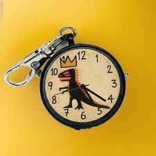BASQUIAT Tribute MOMA MET NYC Keychain Handbag Charm Watch picture