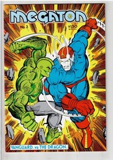 MEGATON #3 (1986) NM- 1ST APP SAVAGE DRAGON picture