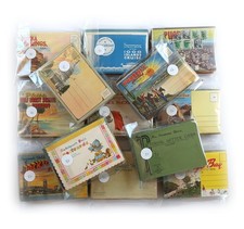 12 Vintage Souvenir Folders Lot - Postcard & Picture Books - Scenic Travel Views picture