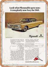 METAL SIGN - 1969 Plymouth Sport Fury Vintage Ad picture