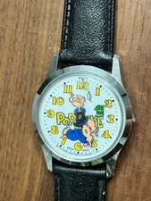  Vintage Popeye Wrist Watch Bradley 1979  Swiss Movement  picture