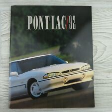 Pontiac - All Models - 1992 - Brochure / Catalog - Dealership - Color - VTG picture