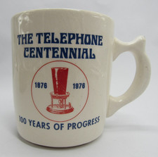 Vintage 1976 Telephone Centennial Mug – 100 Years of Progress picture