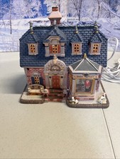 Lemax Coventry Cove Tack Shop Lighted Building picture