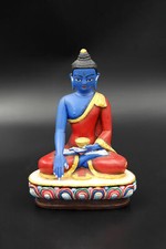 Hand painted handmade Shakyamuni Buddha Statue, 6