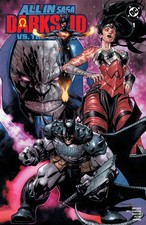 DC ALL IN SAGA: DARKSEID VS THE WORLD #1 STEPHEN SEGOVIA EXCLUSIVE PRESALE 10/28 picture