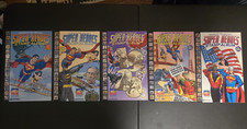 USPS CELEBRATE THE CENTURY SUPER HEROES STAMP ALBUM BOOKS 1-5 COMPLETE SET picture