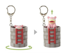 PC478 Pokemon Center Key ring Slowpoke Well  Pokémon Center Kagawa Limited Japan picture